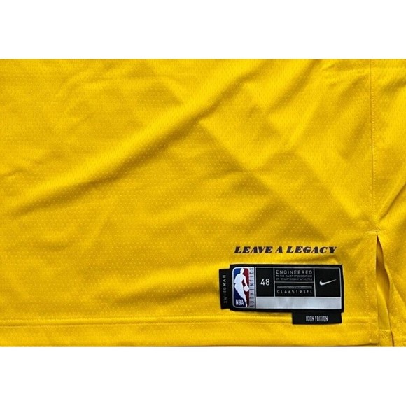 Nike Los Angeles Lakers Lebron James NBA Swingman Icon Edition Jersey Size L - Picture 6 of 7